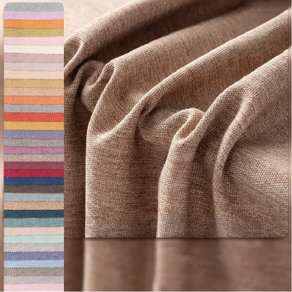 Hvorfor velge Faux Linen Gardinstoff