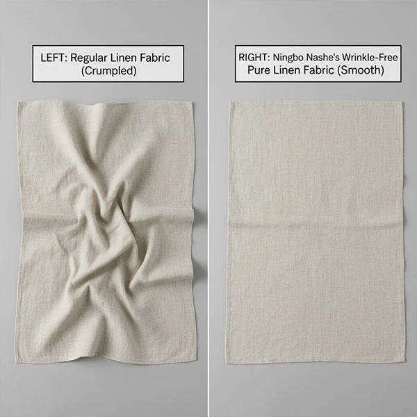 Wrinkle Free Pure Linen Fabric