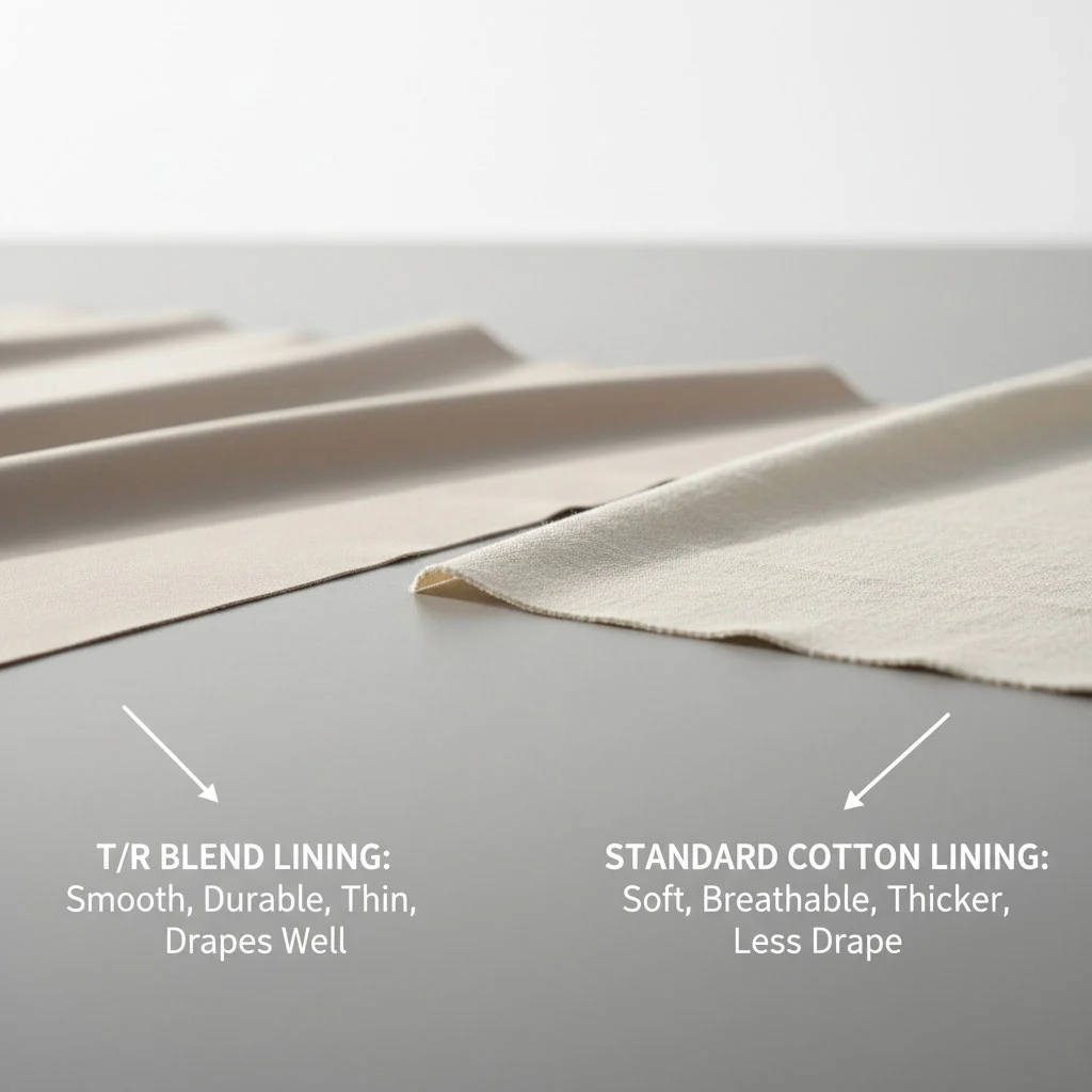 Tr Blended Lining Fabric