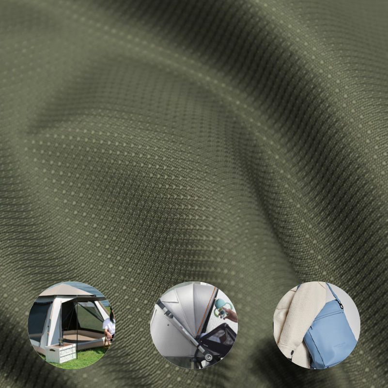 Oxford Jacquard-stoff i polyester
