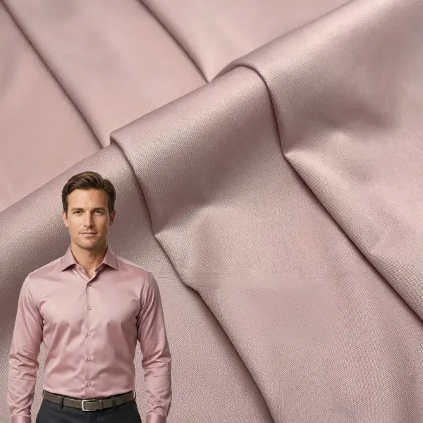 Polyester Twill Skjortestoff