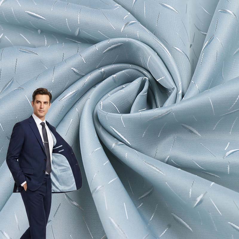 Polyester viskose trykt fôrstoff