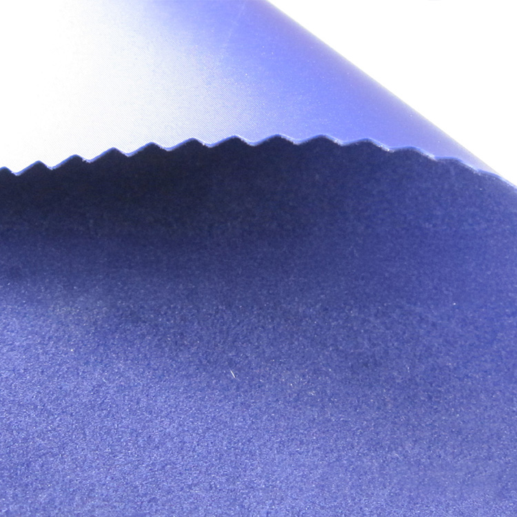 PVC flocking stoff
